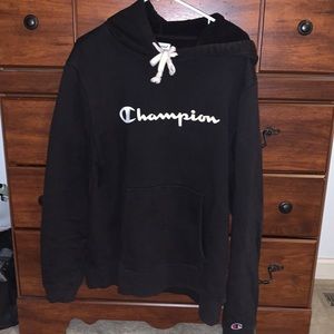 Champion Black Hoodie